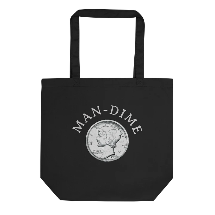 Man-Dime Canvas Tote product image (1)