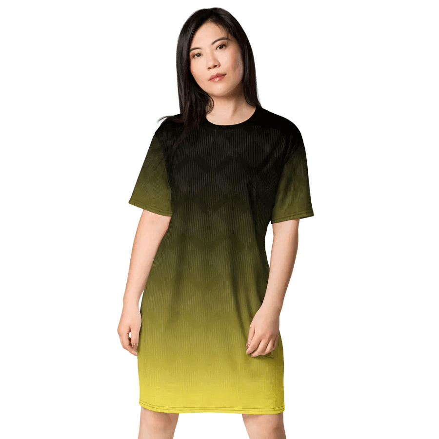 Sunset Vibe T-Shirt Dress product image (1)