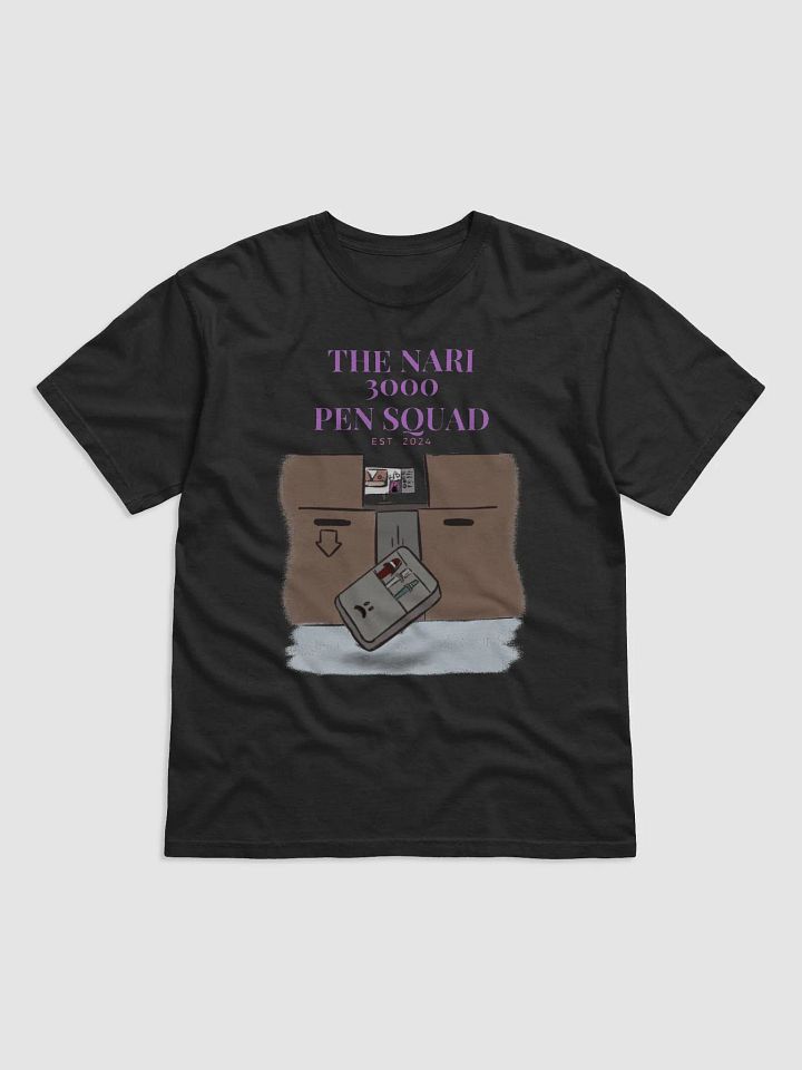 The Nari 3000 Pen Squad (with text) T-shirt product image (1)