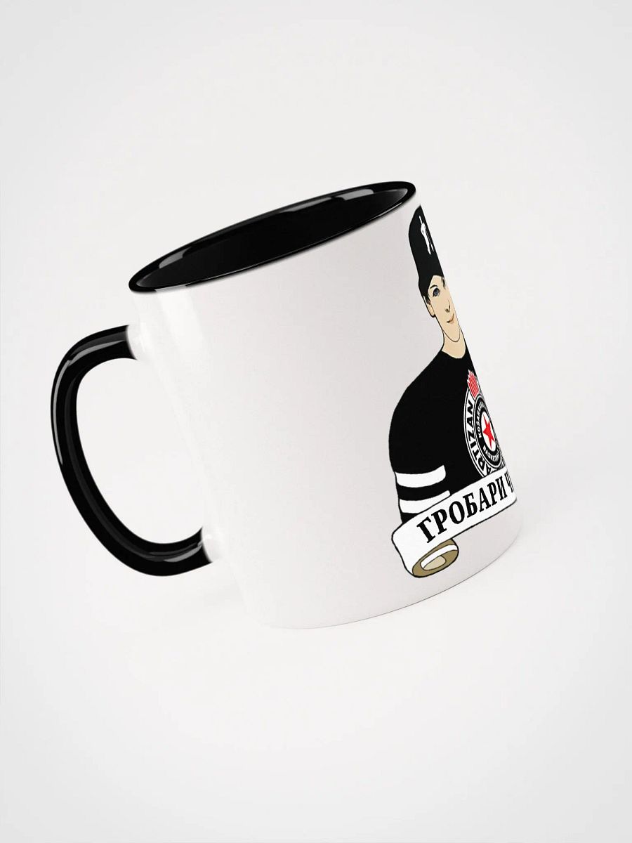 Grobari Čikago KK Partizan Ceramic Mug with Color Inside product image (4)