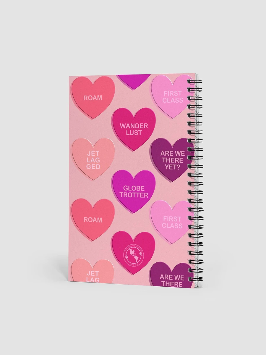 Conversation Hearts Notebook product image (2)