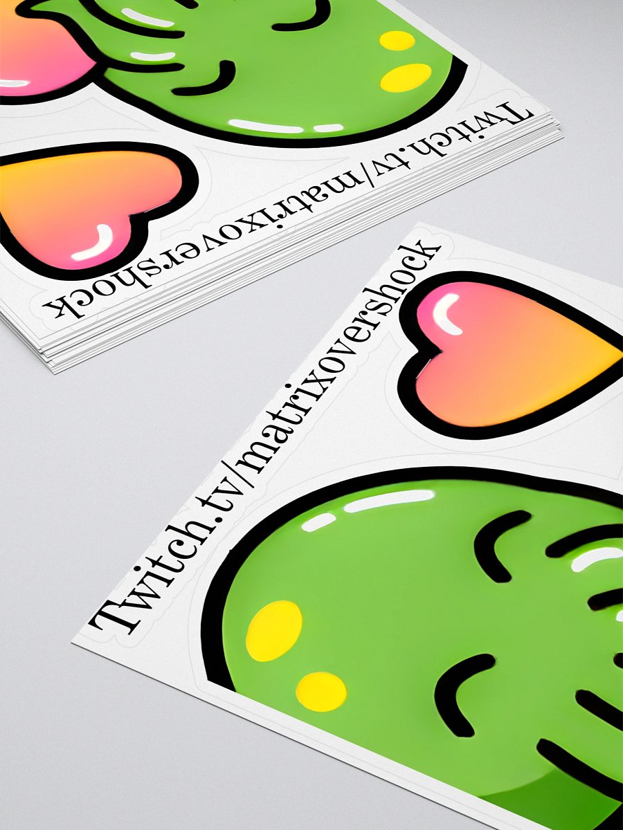 5.5 x 5.5 Cthulhu Love Sticker product image (4)