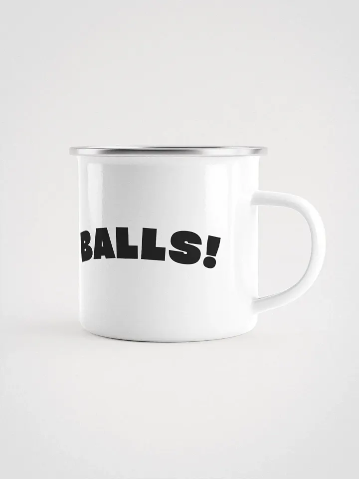 BALLS!™ Enamel Mug product image (1)