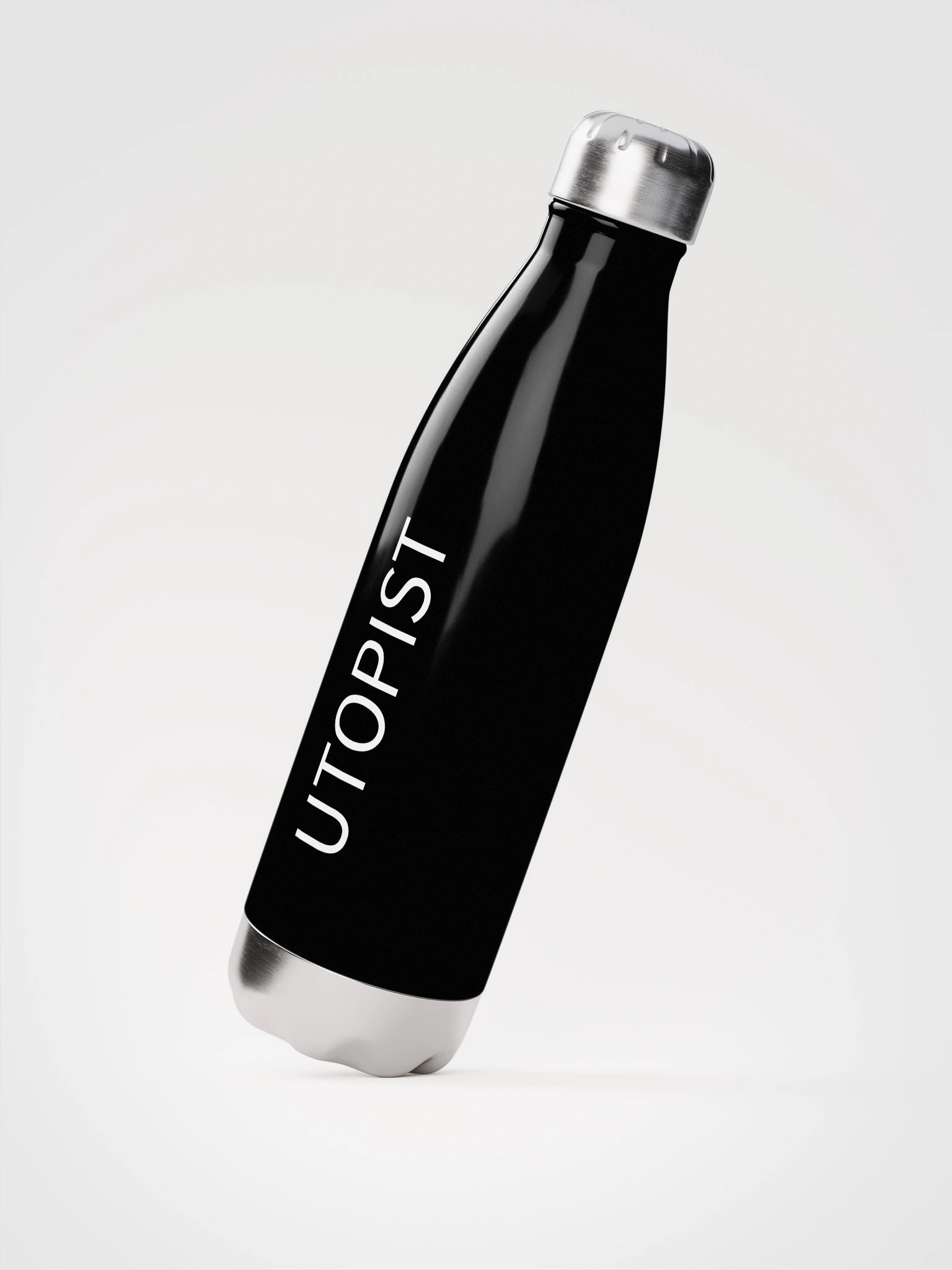 STEEL BOTTLE UTOPIST Black product image (3)