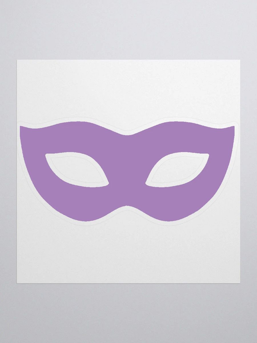 Purple Mask Sticker product image (1)