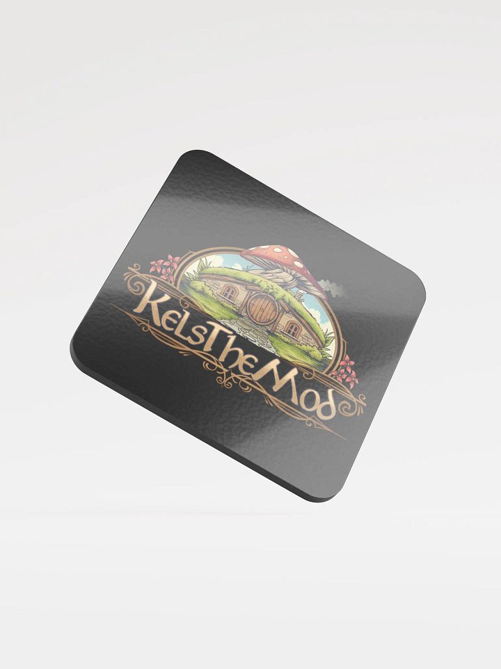 Whimsical Hobbit House Cork Coaster product image (1)