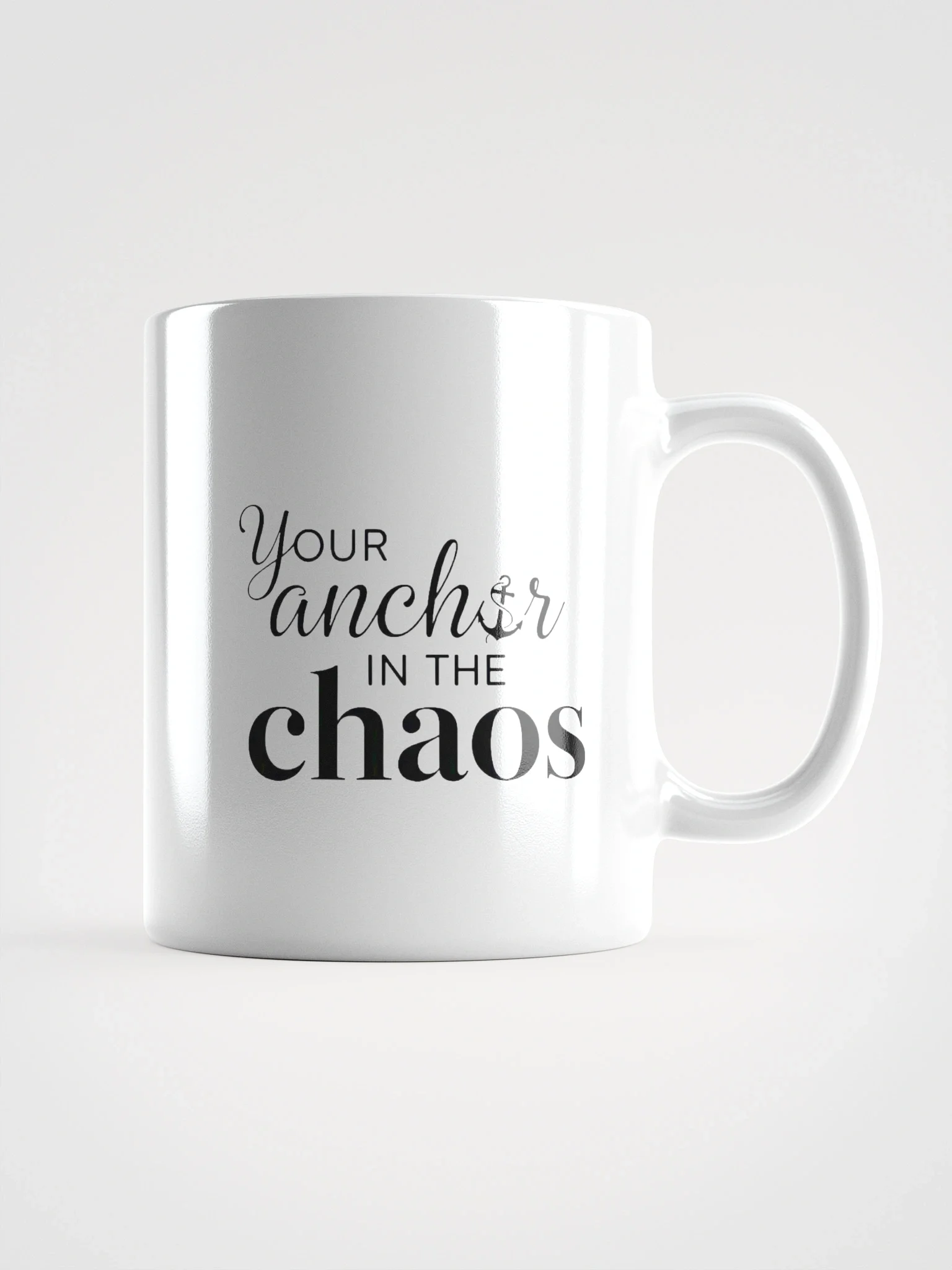 Your Anchor in the Chaos Mug – Inspirational Coffee Cup for Stability & Strength | Perfect Gift for Stress Relief product image (2)