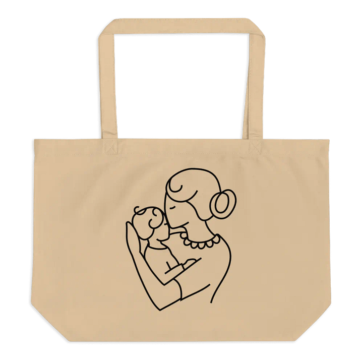 Organic Canvas Tote - Blank Canvas for Your Creativity product image (1)