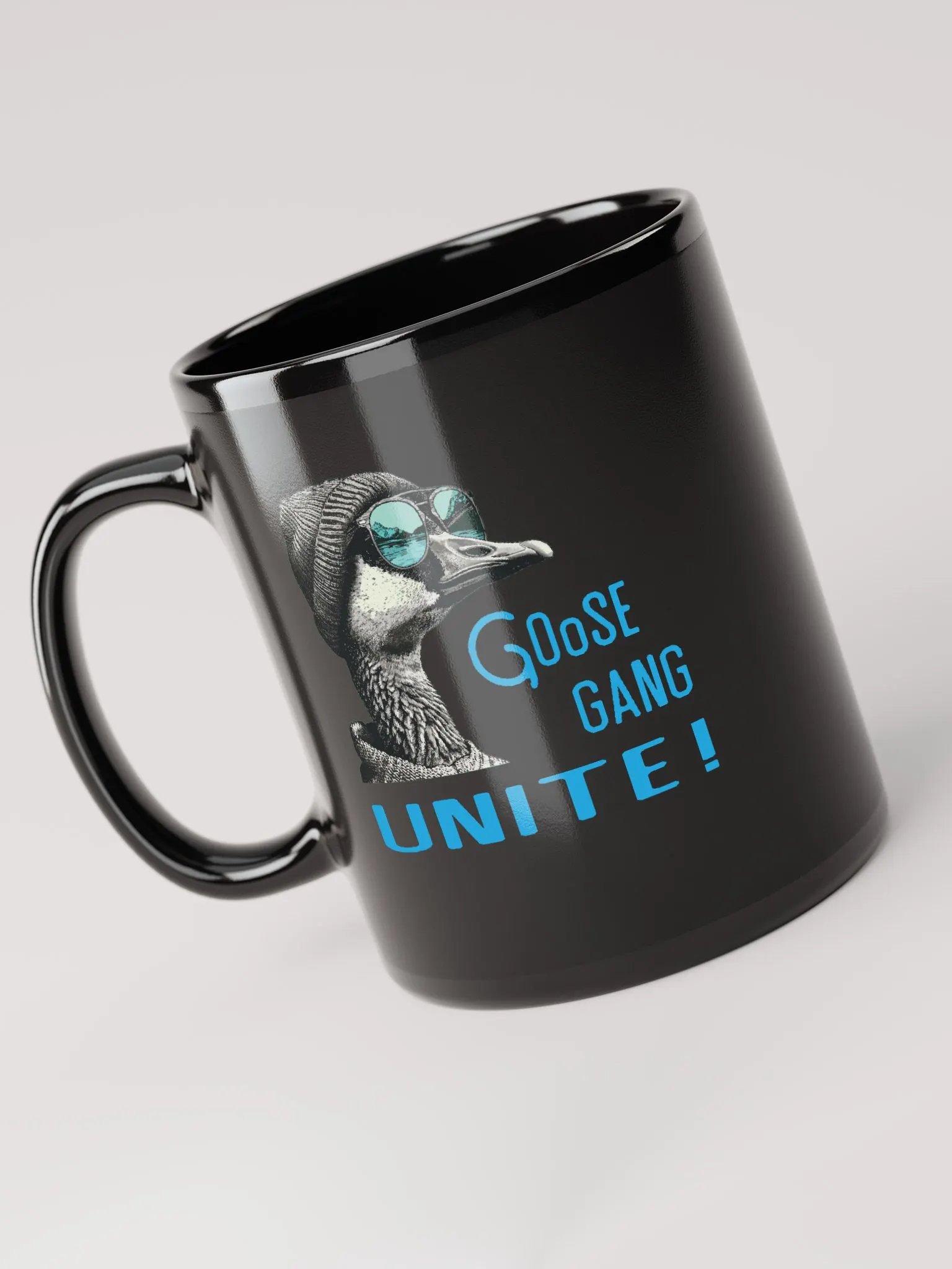 Goose Gang Unite Black Mug product image (6)
