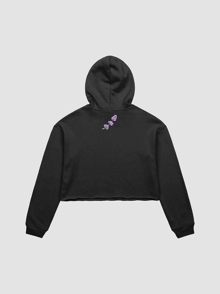 Lavender Crop Hoodie product image (2)