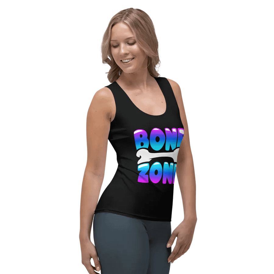 BONE ZONE WOMEN'S FITTED TANK TOP product image (3)