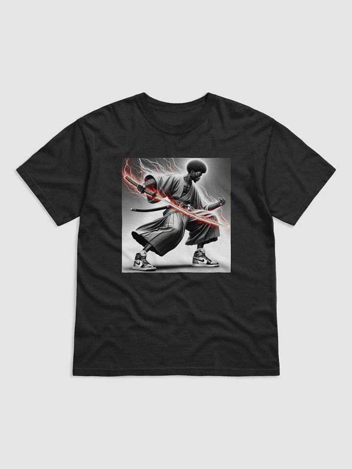 Black Samurai Tee Red V3 product image (2)