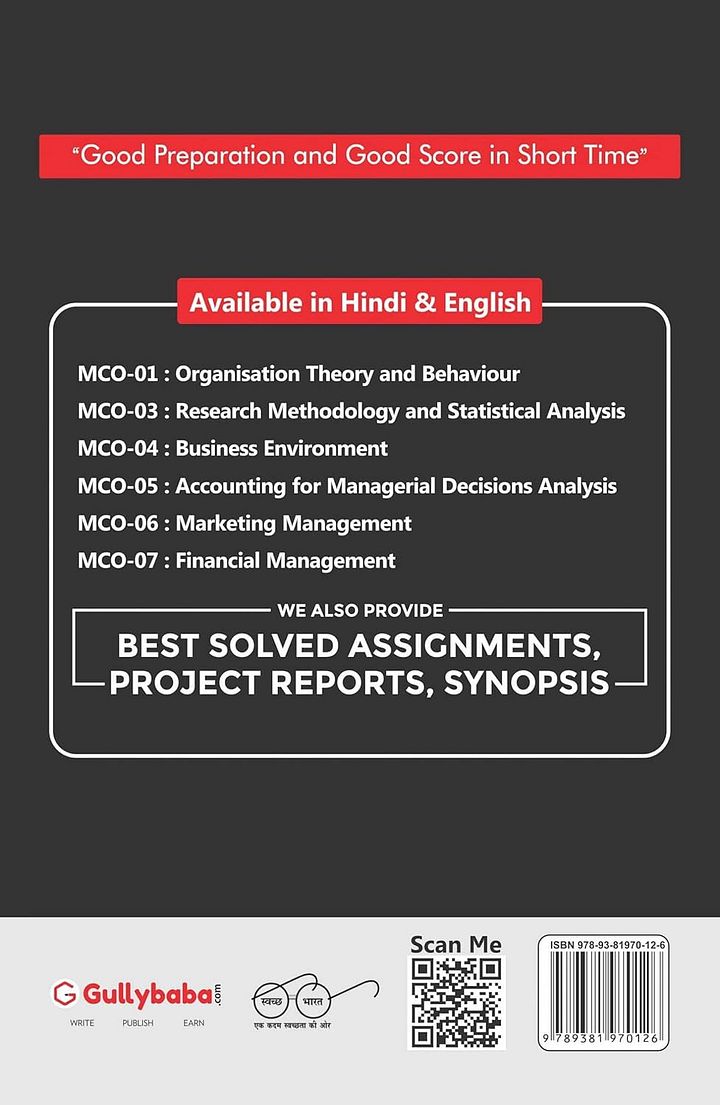 IGNOU MCO-04 Business Environment product image (2)