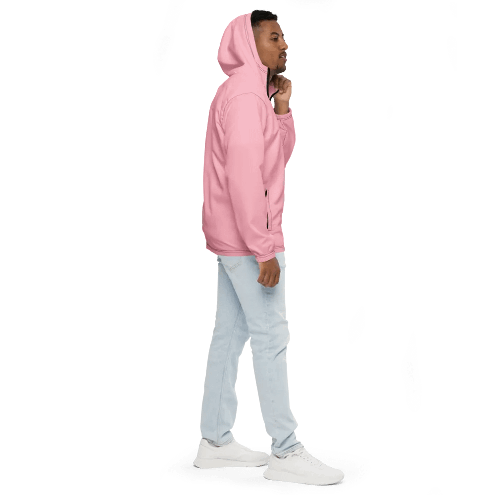 Plain Color Pink Windbreaker product image (5)