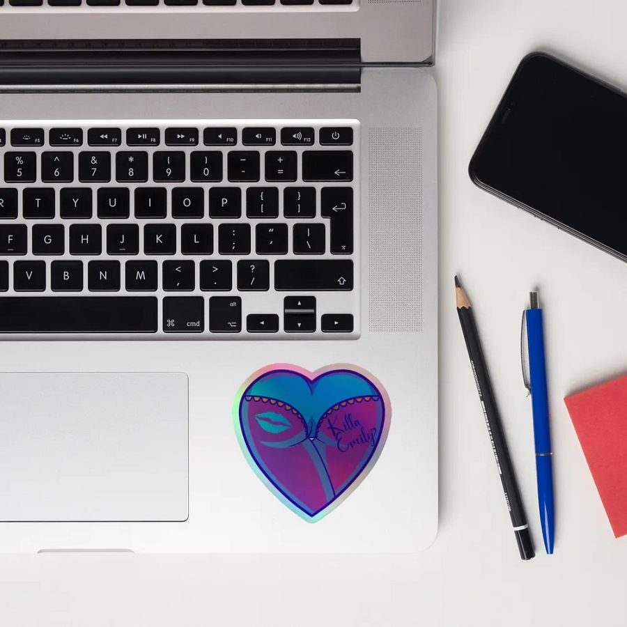 HEART BUTT STICKER product image (12)