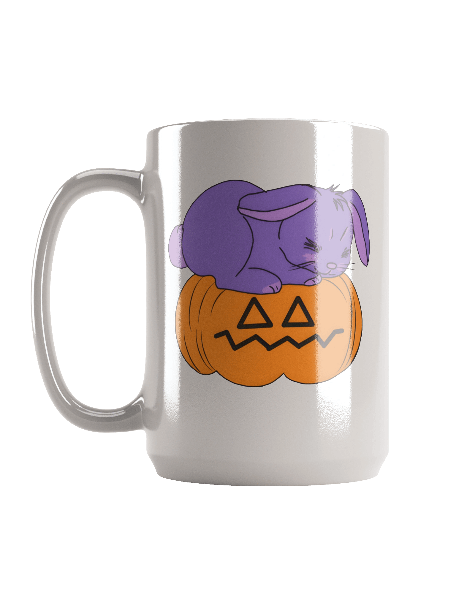 Pumpkin Bunny Glossy Mug product image (1)