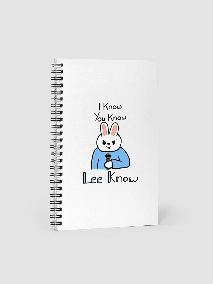 I know, you know, Lee know notebook product image (1)