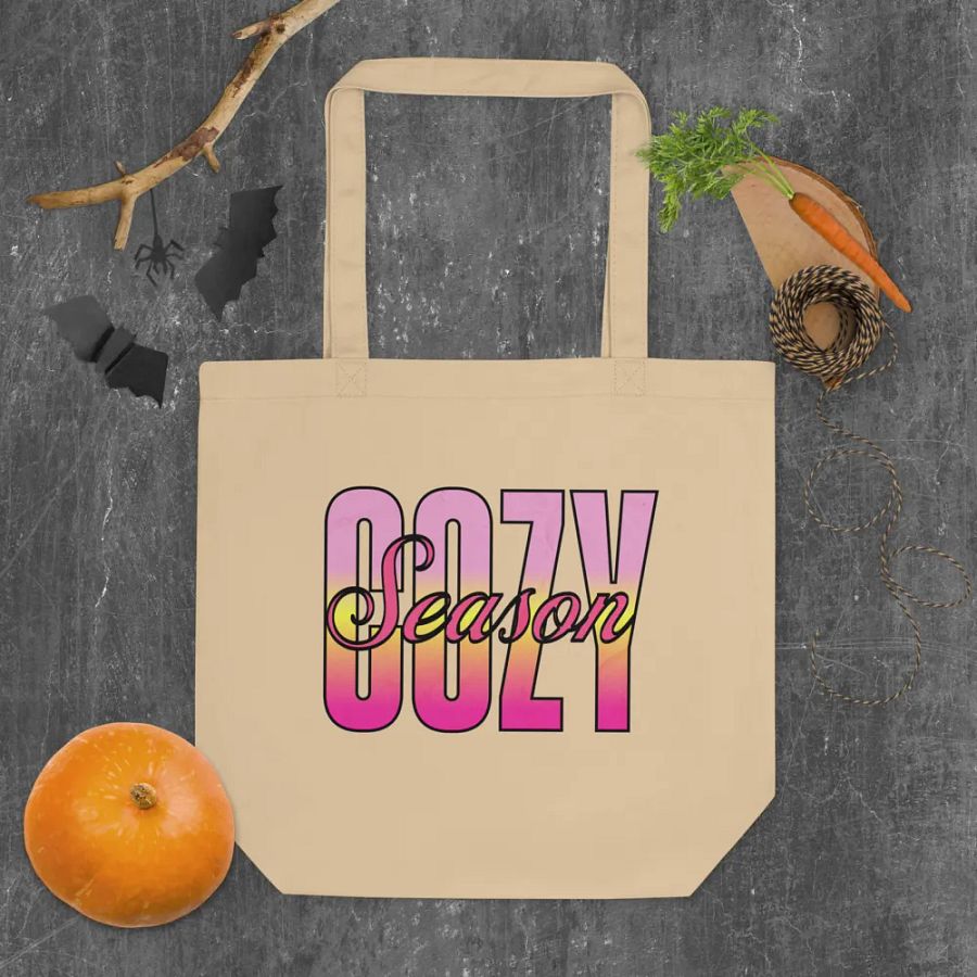 Cozy Season Gradient Tote Bag product image (4)