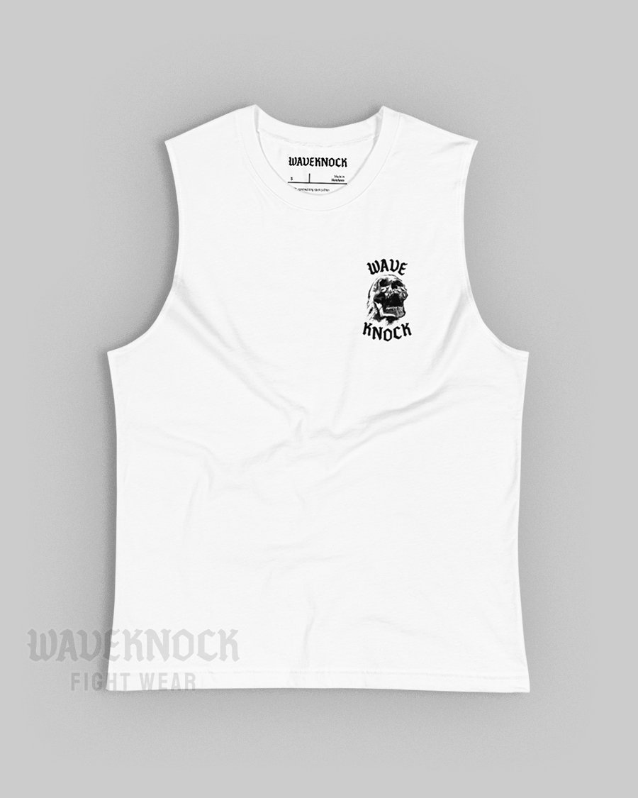Muay Thai Superbon Muscle Shirt | White product image (5)