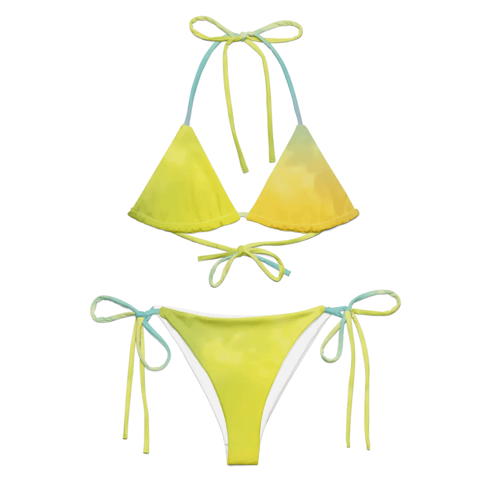 Blur cloud rainbow Design String Bikini - V9 product image (7)