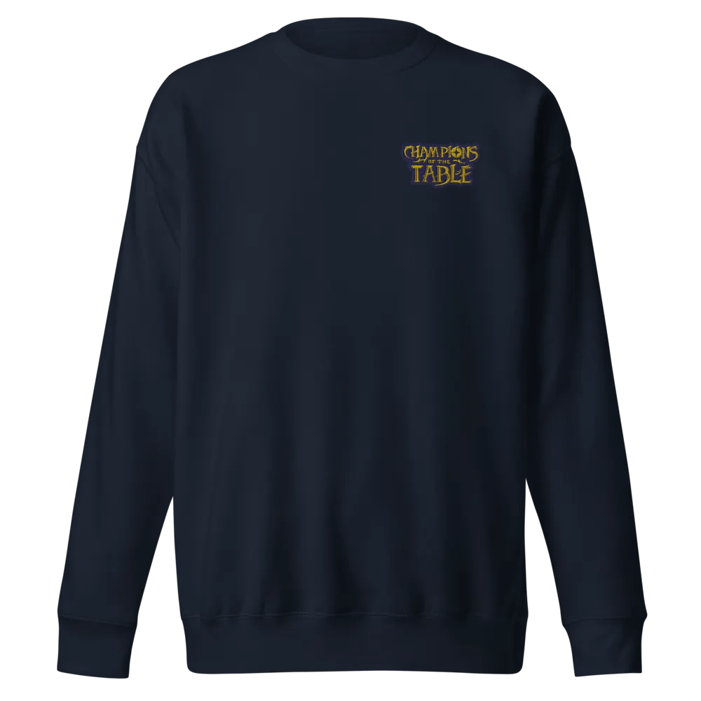 Champions of The Table - Embroidered Corner Logo Sweater product image (1)