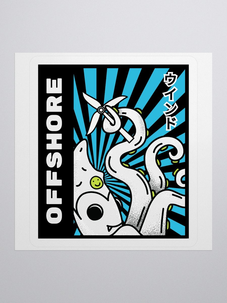 Squid Attack Sticker product image (2)