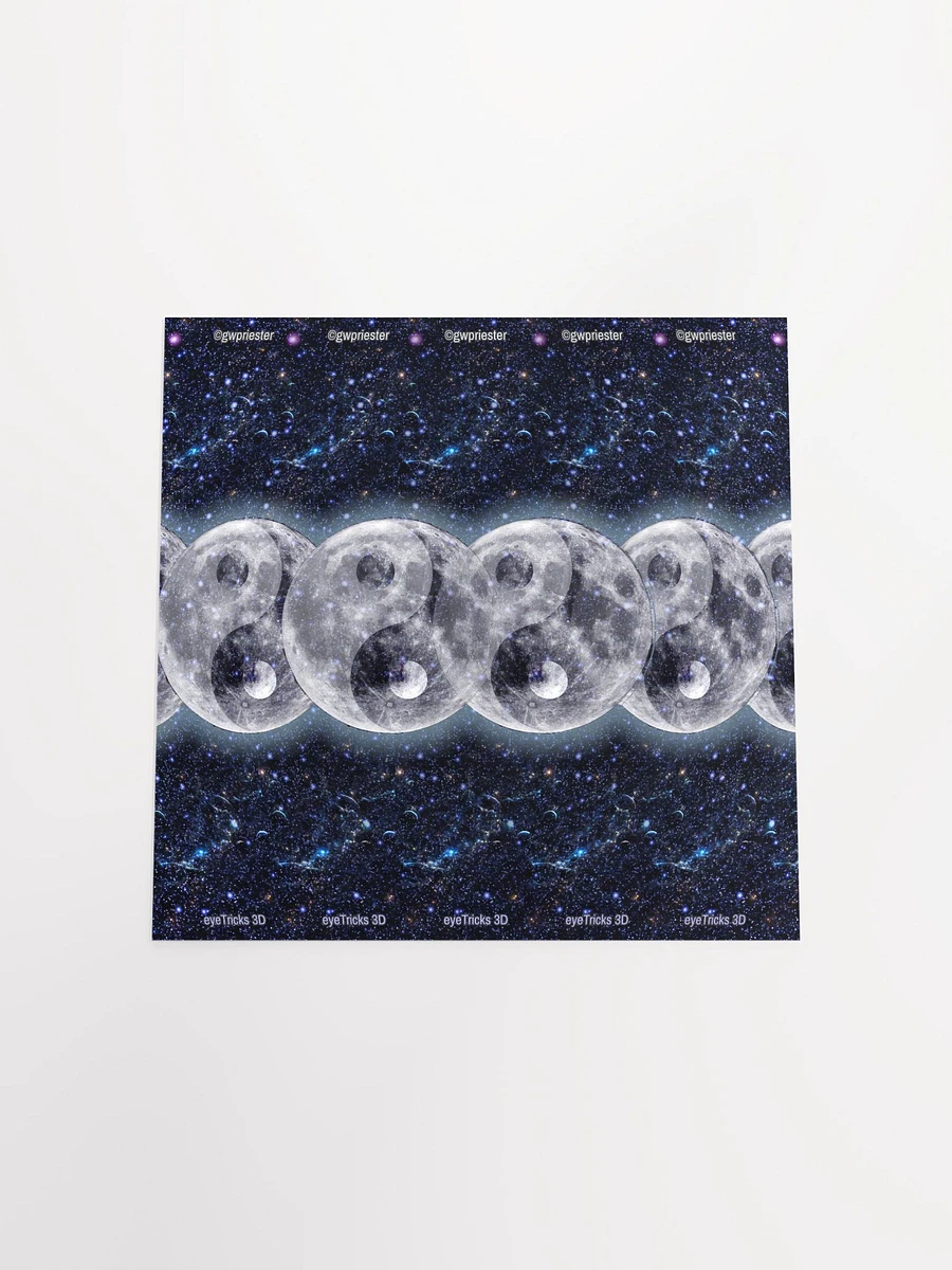 Lunar Yin & Yang - 3D Stereogram Poster product image (17)