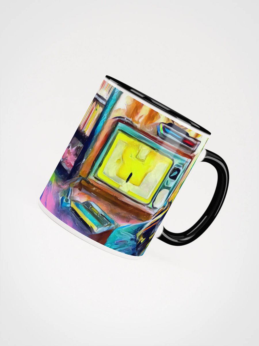 Gamer Cat 80's Living Room Ceramic Mug product image (45)