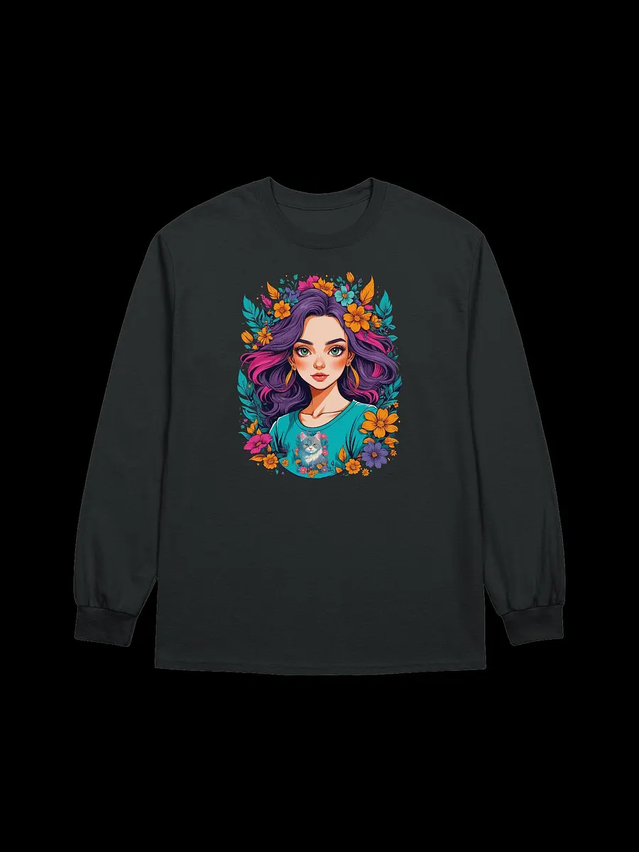 Bloomcore Flower Girl v2 - Gildan Ultra Cotton Unisex Long Sleeve T-Shirt product image (3)