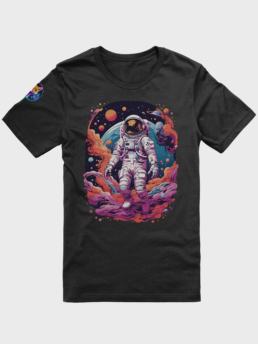 Astro Space Canvas T-Shirt product image (1)