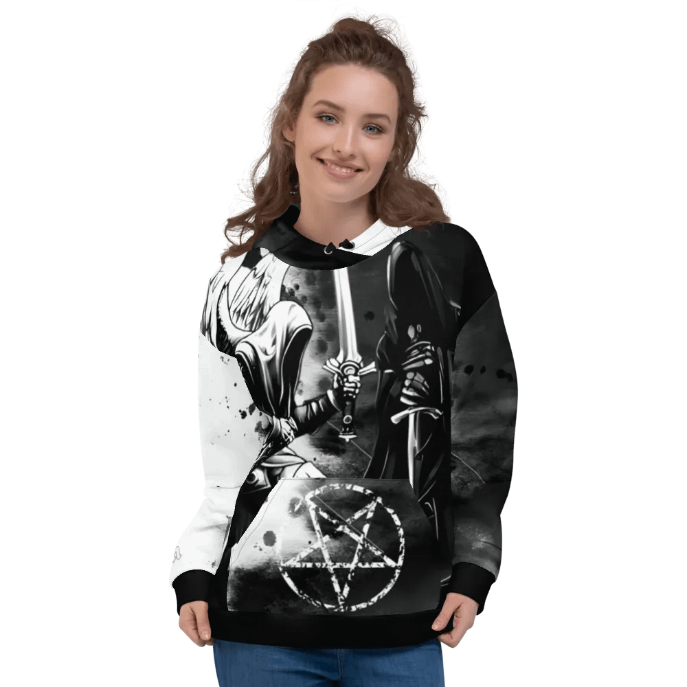 LIGHTVDARK GOTHIC STYLE HOODIE product image (3)