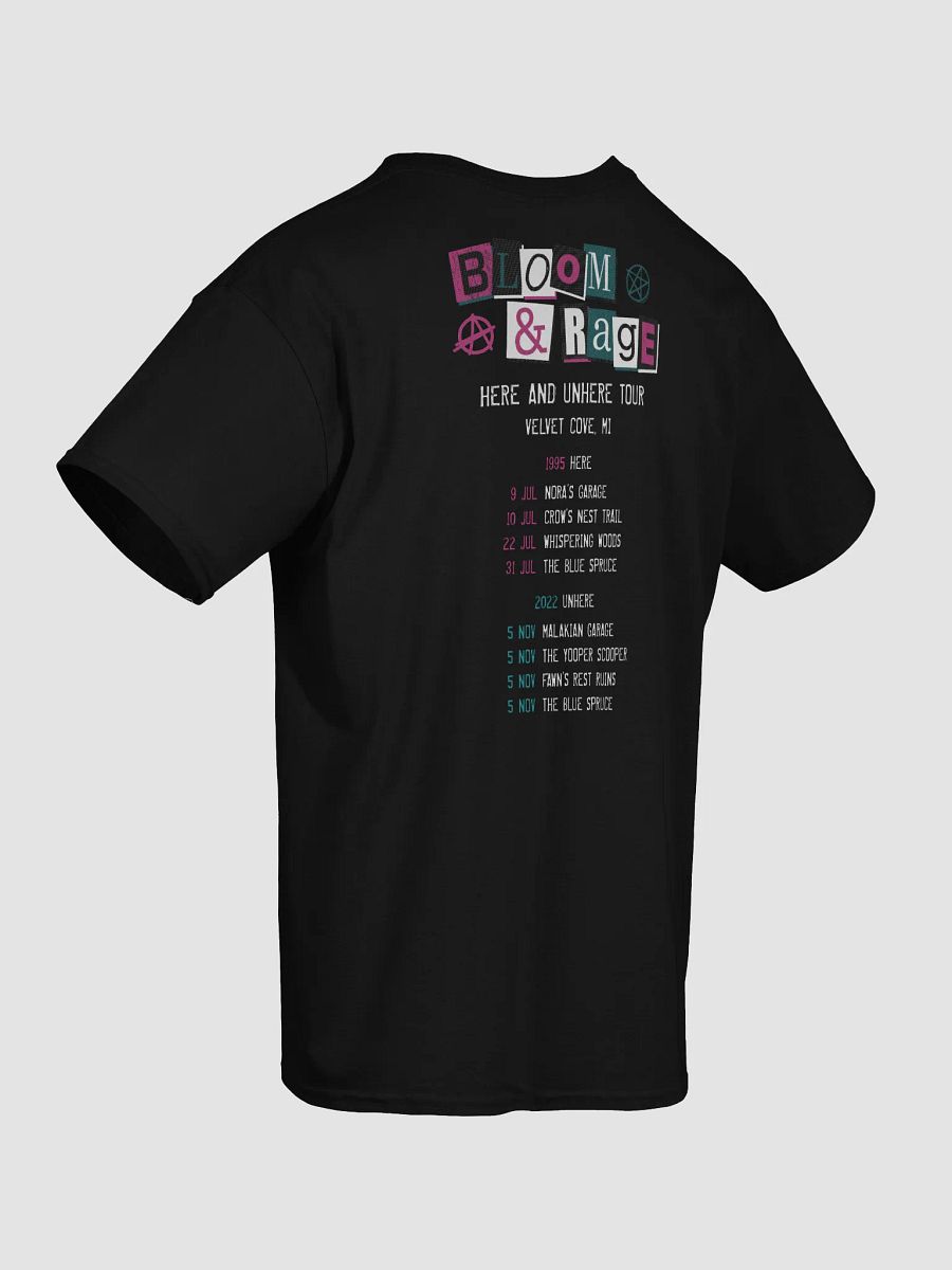 Lost Records: Bloom & Rage Band Tour T-Shirt (Black) product image (6)