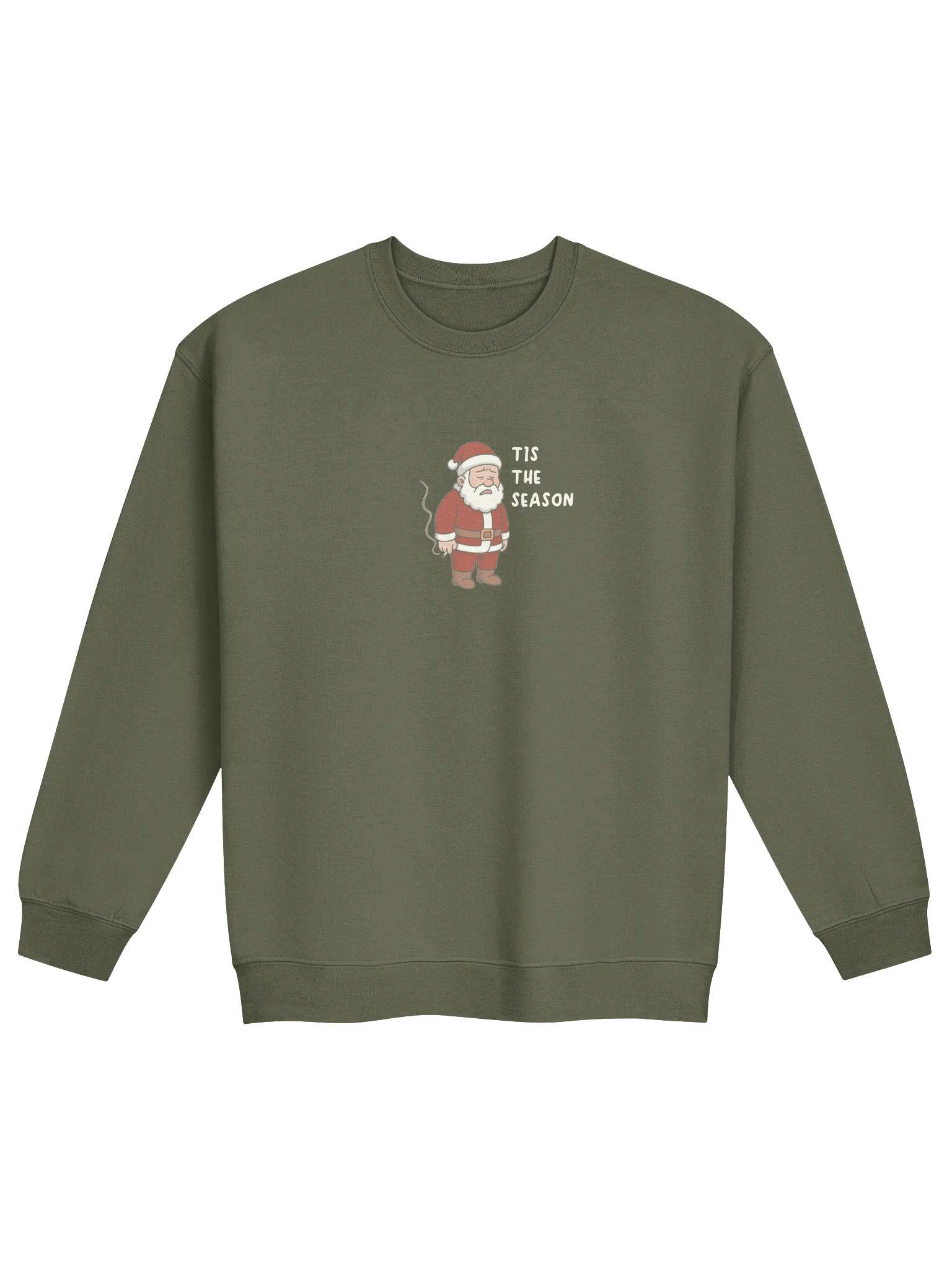 Stressed Santa Sweatshirt product image (2)