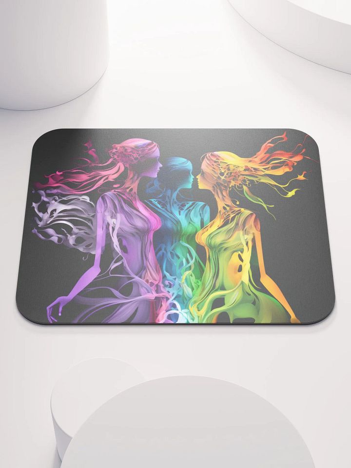 Three Together - Rainbow Design - Classic Mouse Pad product image (2)