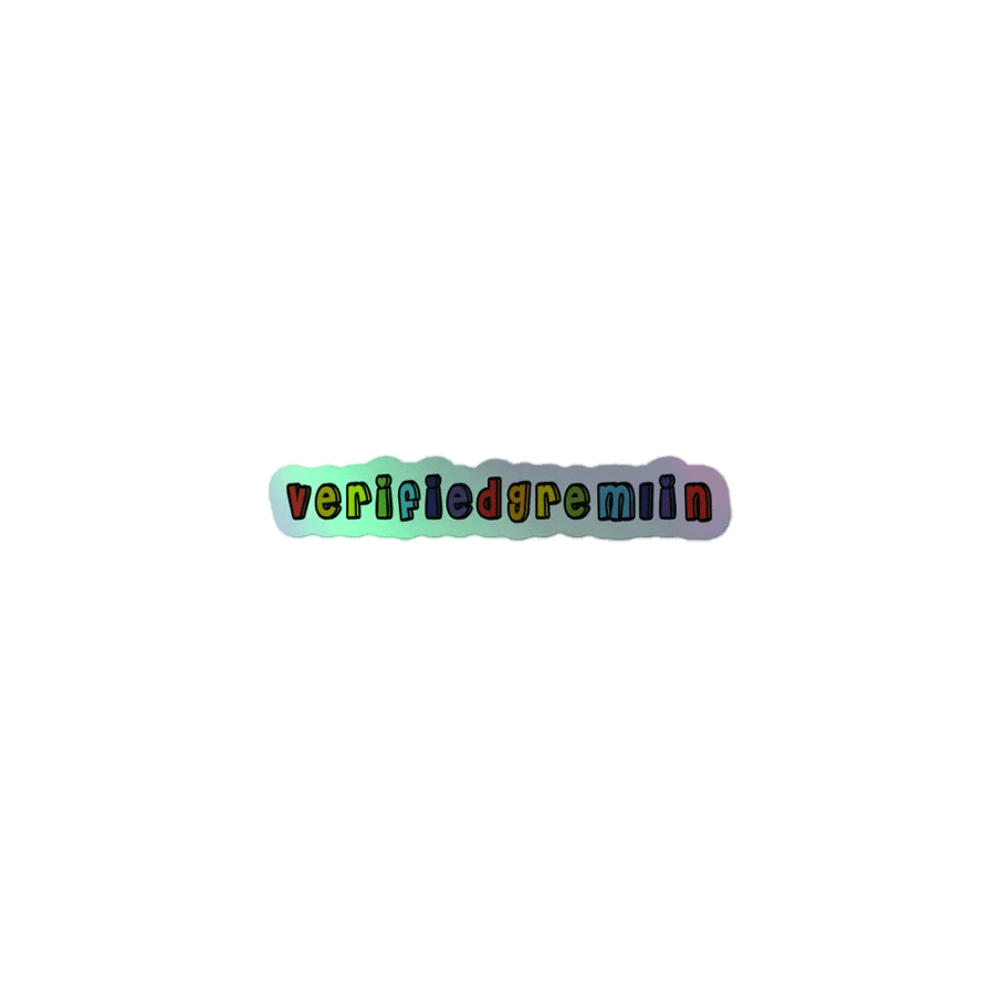 Verified Gremlin Holo Sticker product image (1)