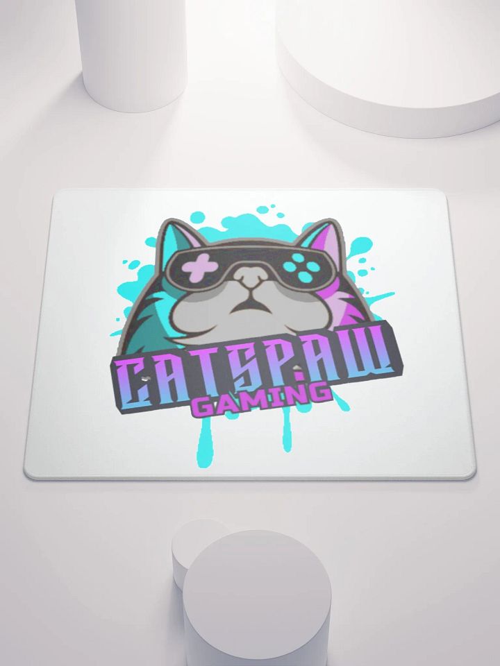 CatsPaw Gaming Logo Gaming Mat 18x16 product image (1)