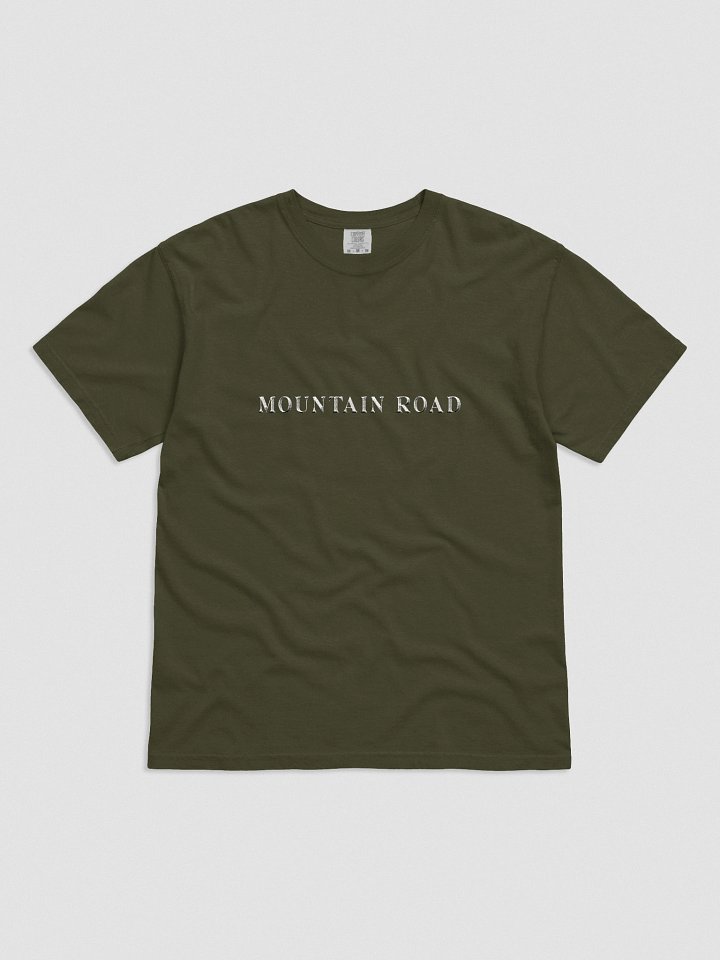 Embroidered Mountain Road Unisex Tee product image (4)