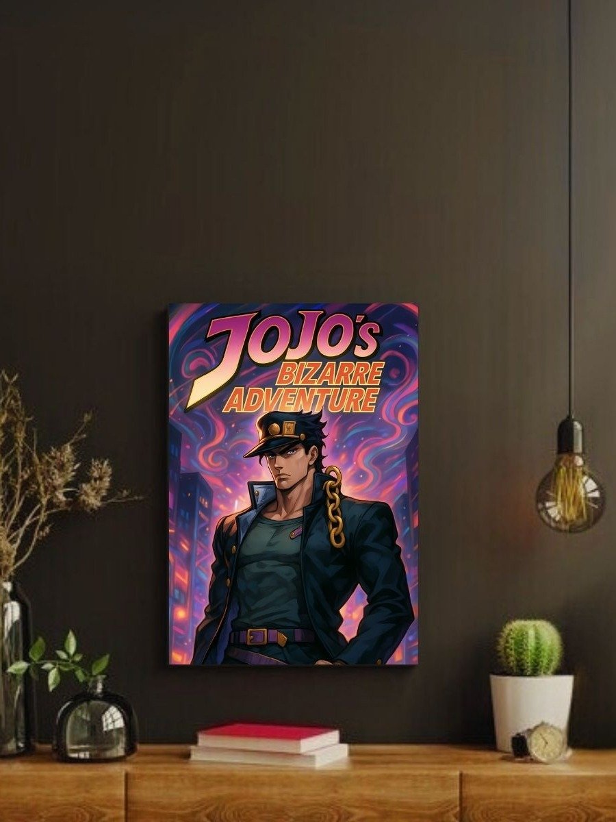 JoJo’s Bizarre Adventure – Jotaro Stand Power Edition – 8x10 Metal Print product image (2)