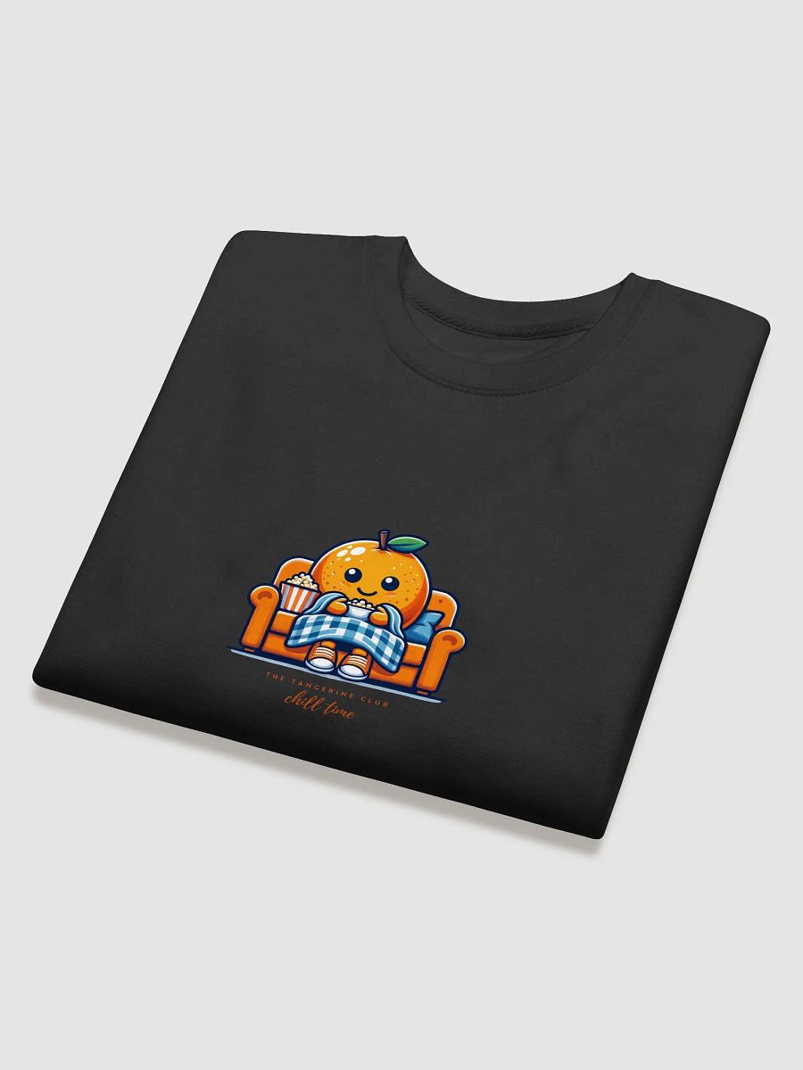 Surfer Tangerine Cotton Premium Sweatshirt product image (17)
