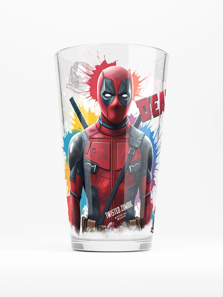 Deadpool: Unicorn Tears - shaker pint glass. product image (2)
