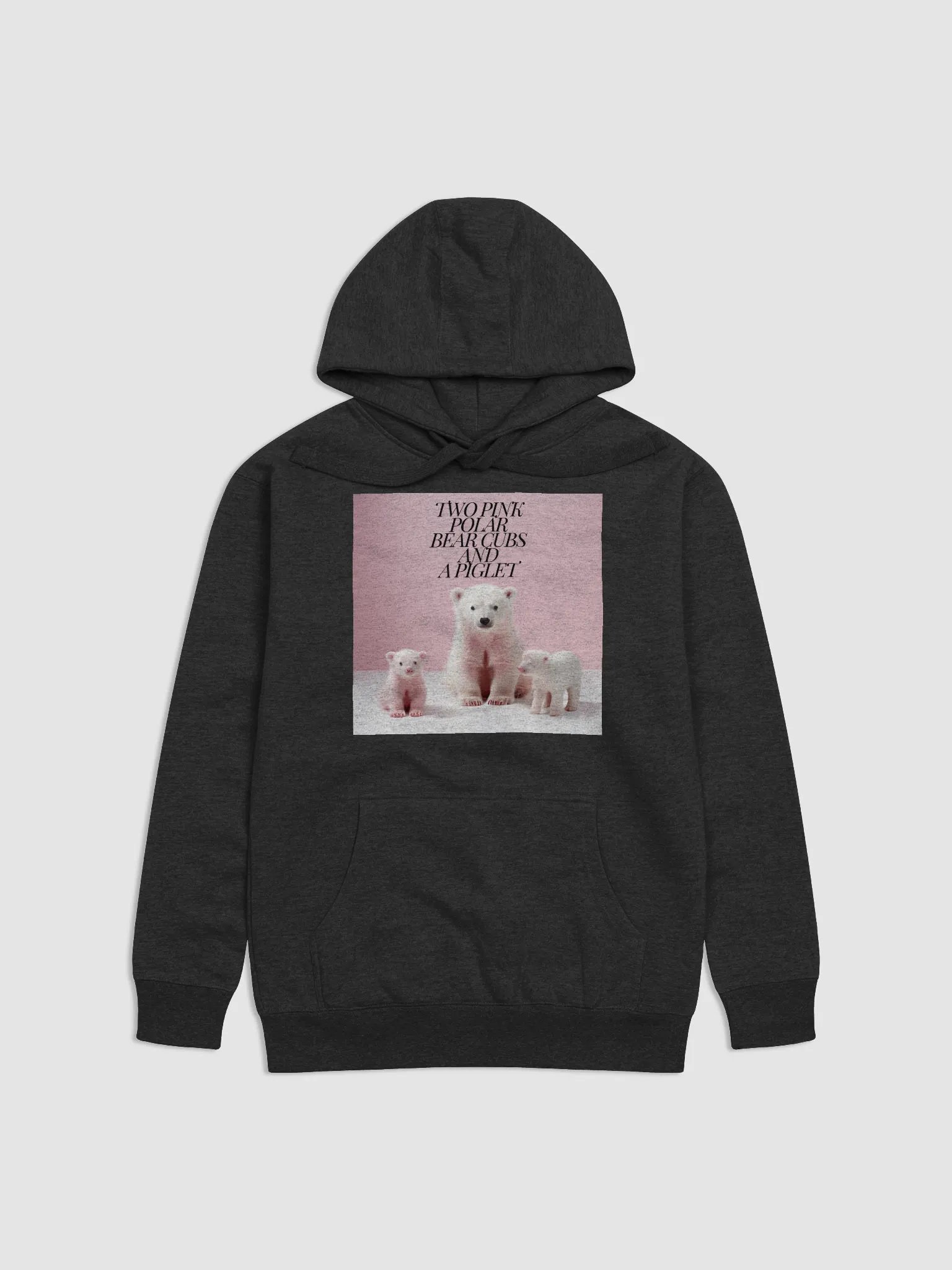 Two Pink Polar Bear Cubs and a Piglet product image (1)