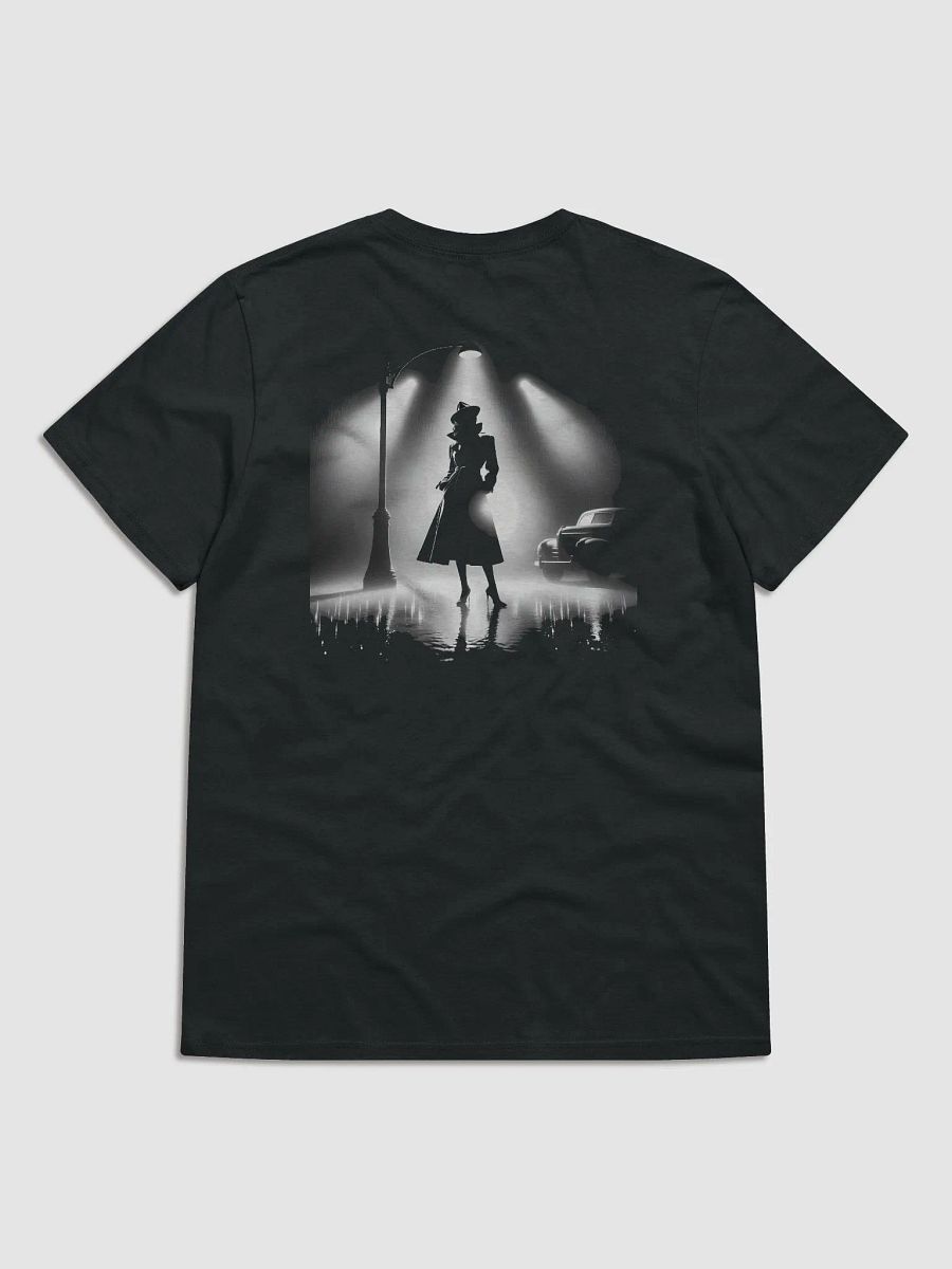 Femme Fatale Noir Rainy Night Mystery (Womens Tee) product image (1)