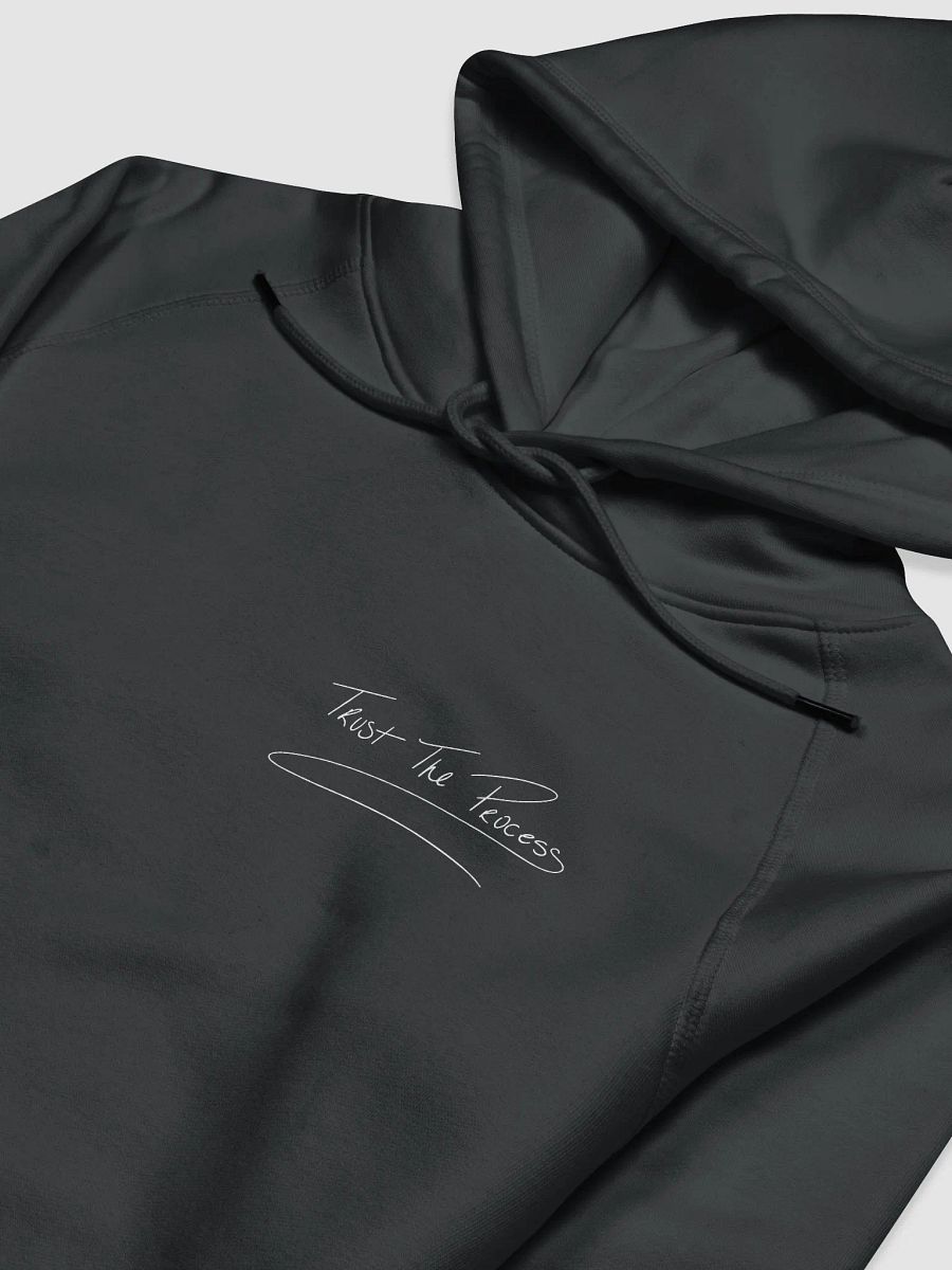 Trust the Process Matte Black Hoodie product image (2)