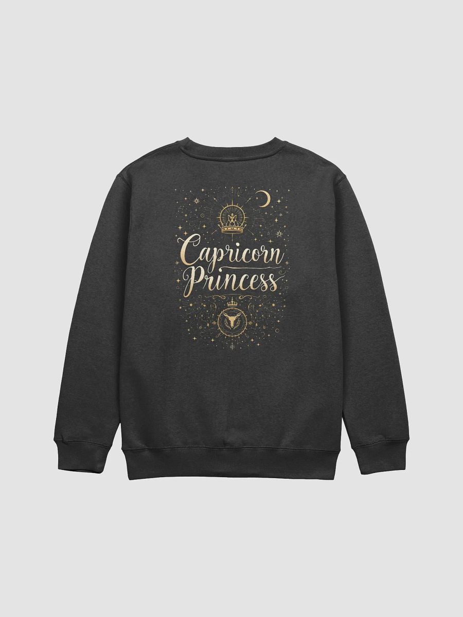 Capricorn Princess Glitter Sweatshirt product image (2)