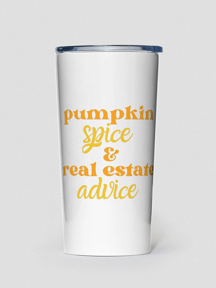Pumpkin Spice and Real Estate Advice product image (1)