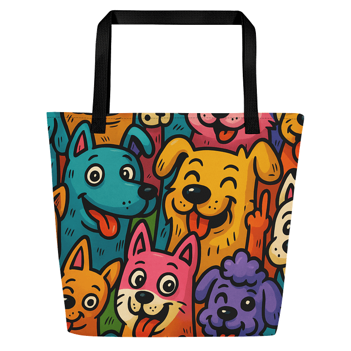 Graffiti Dogs – Playful Cartoon Canine Chaos product image (2)