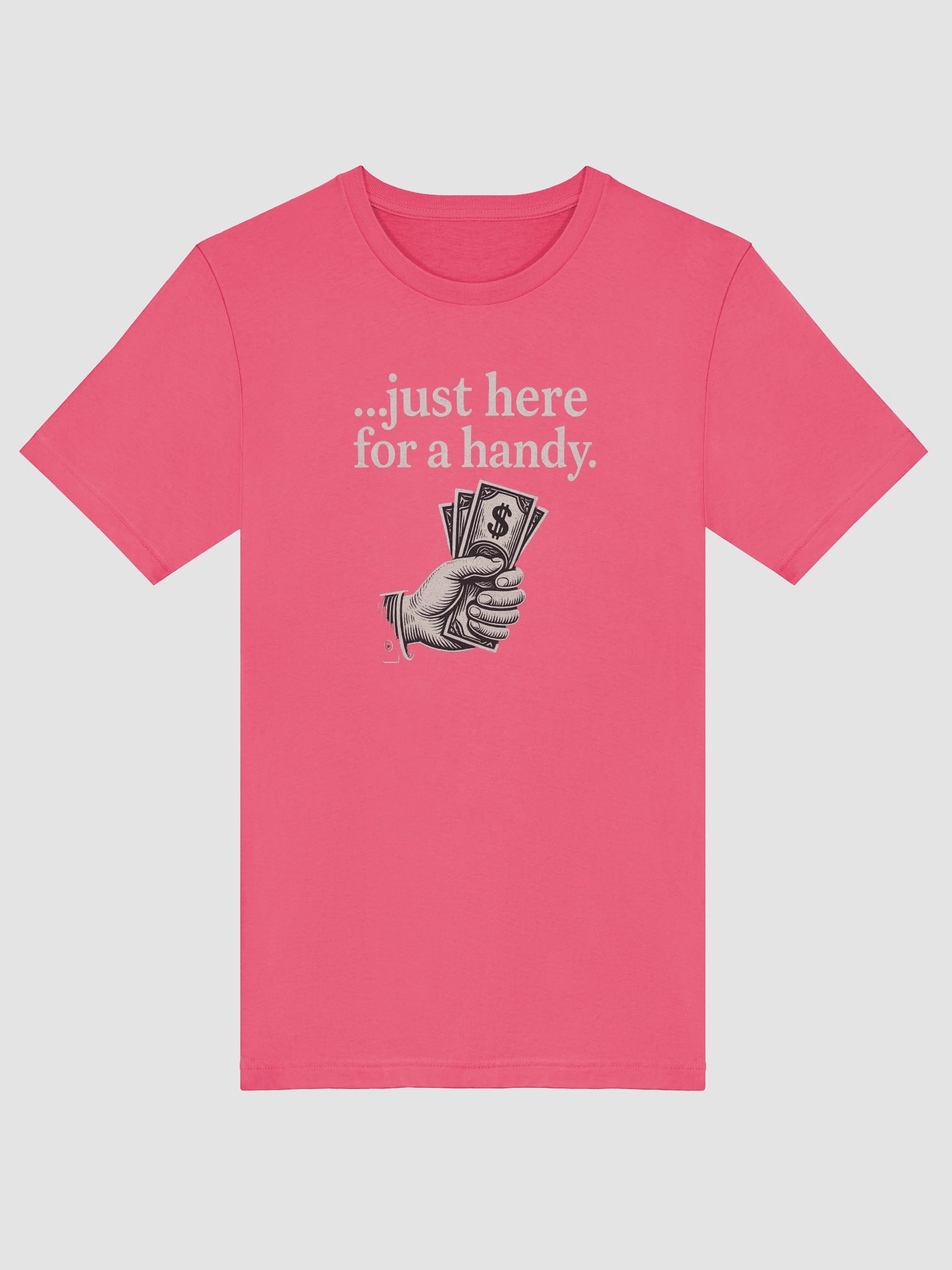 Just Here for a Handy Premium Womens T-Shirt product image (5)