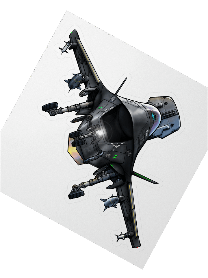 Vortex - Spec Ops Black (5.5 inch Sticker) product image (2)
