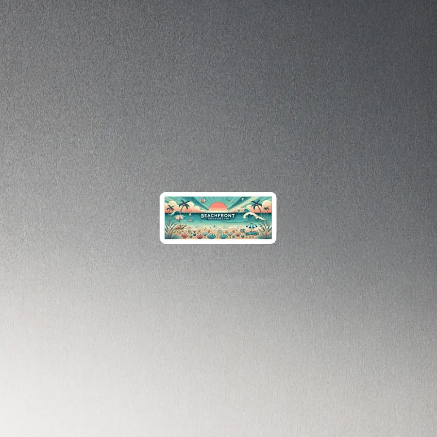 Beachfront Delights Die-Cut Magnets product image (4)