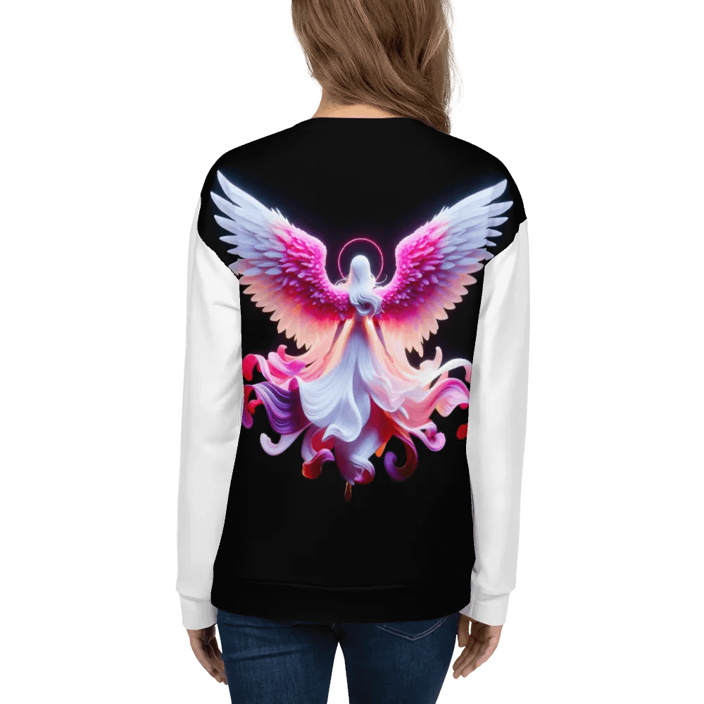 Angel and Cross - All-Over Unisex Sweatshirt #8 product image (5)